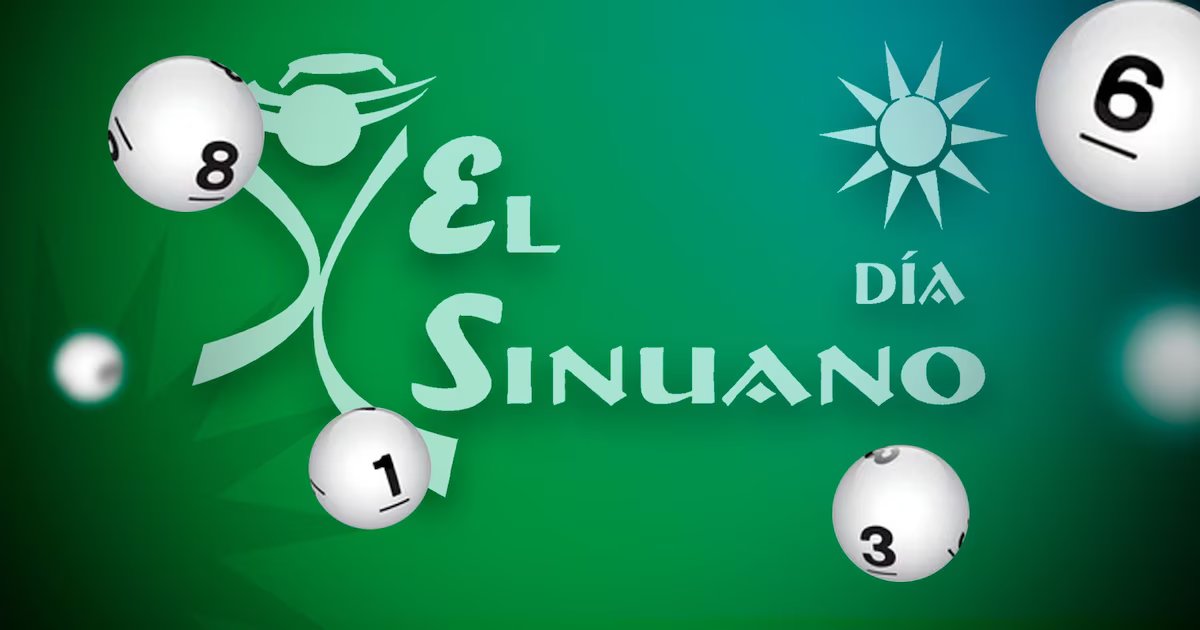 Ganadores del sorteo Sinuano Día para hoy 20 de octubre