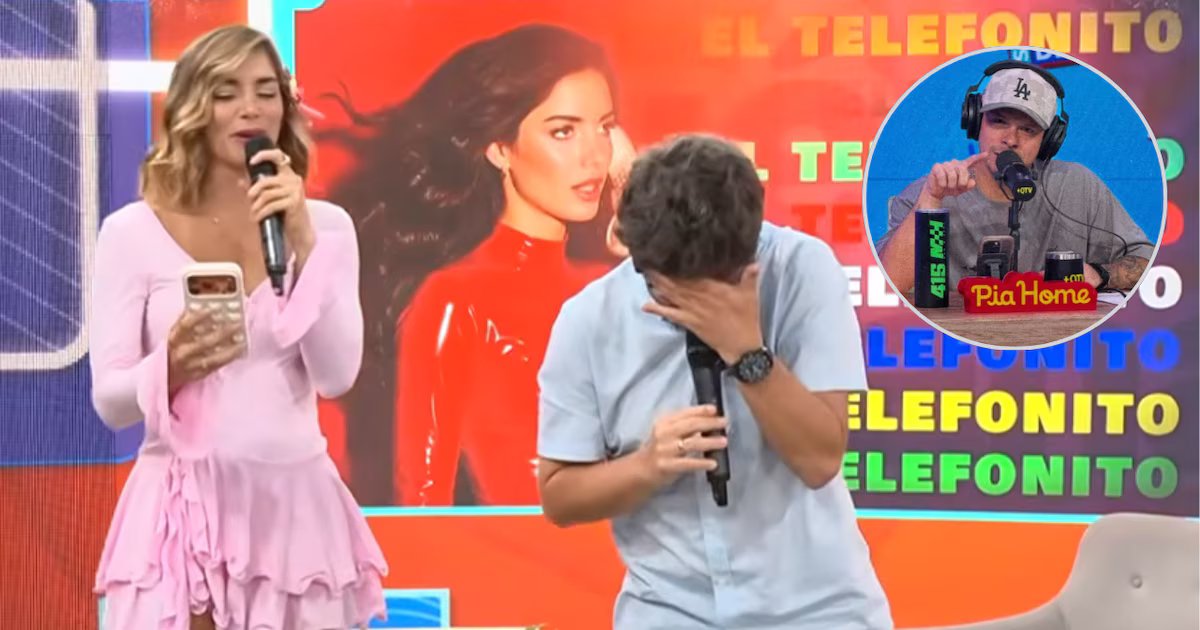Korina Rivadeneira sorprende a Mario Hart con llamada en directo y él pregunta: «¿Qué te pasa?»