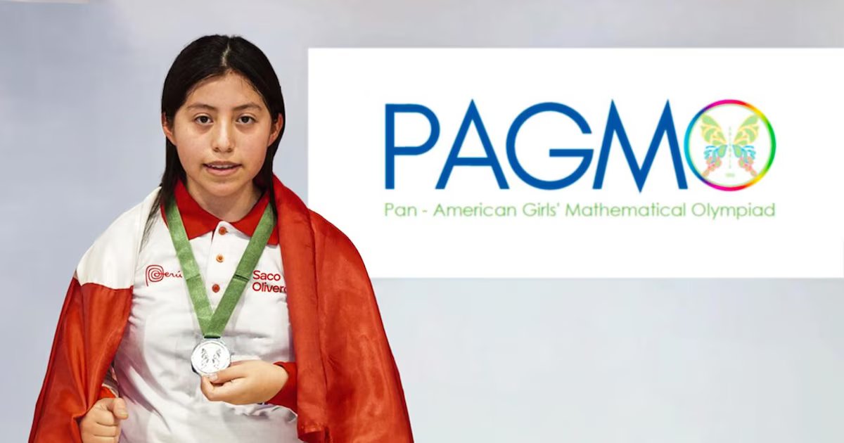 Joven de 14 años de Arequipa gana medalla de plata en la Olimpiada Panamericana de Matemática en Colombia tras vencer a 62 estudiantes de 16 países