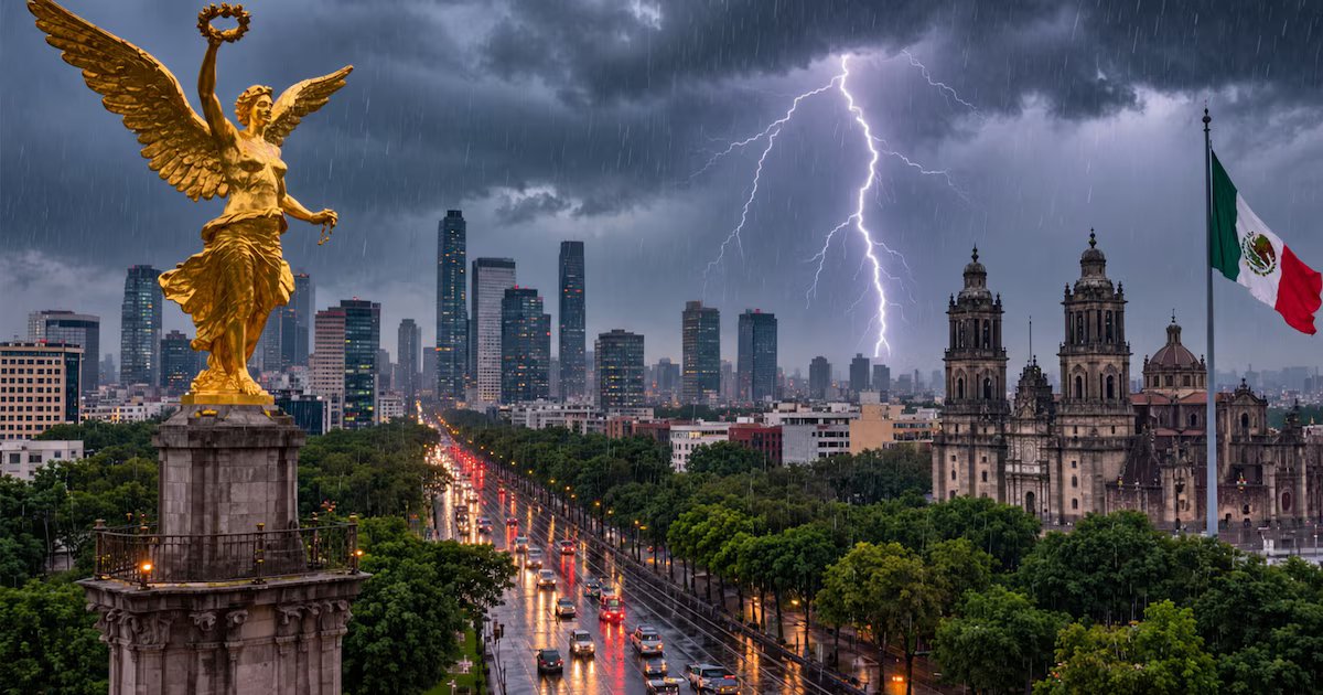 Información en tiempo real sobre el estado del clima en la Ciudad de México y el resto del país este lunes 26 de octubre
