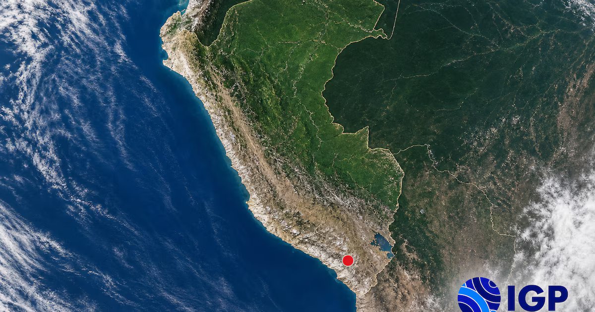 Último sismo en Perú en vivo hoy, epicentro y reporte del IGP del 28 de octubre de 2026