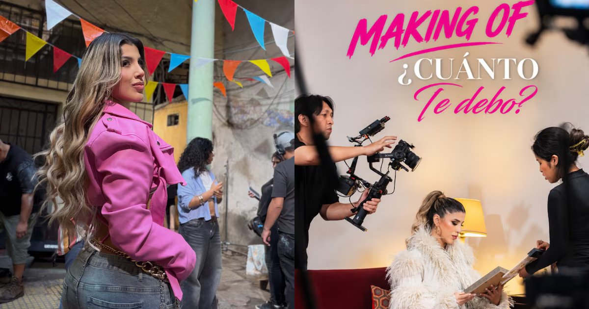 Yahaira Plasencia filma nuevo videoclip ‘Cuánto te debo’ en el Rímac, su barrio natal