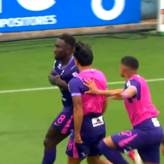 Eryc Castillo anota un golazo y silencia a las tribunas en partido entre Alianza Lima y Sporting Cristal del Torneo Clausura 2023