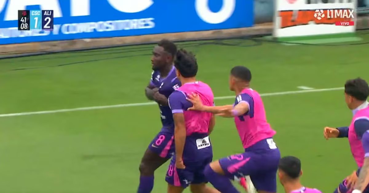 Eryc Castillo anota un golazo y silencia a las tribunas en partido entre Alianza Lima y Sporting Cristal del Torneo Clausura 2023