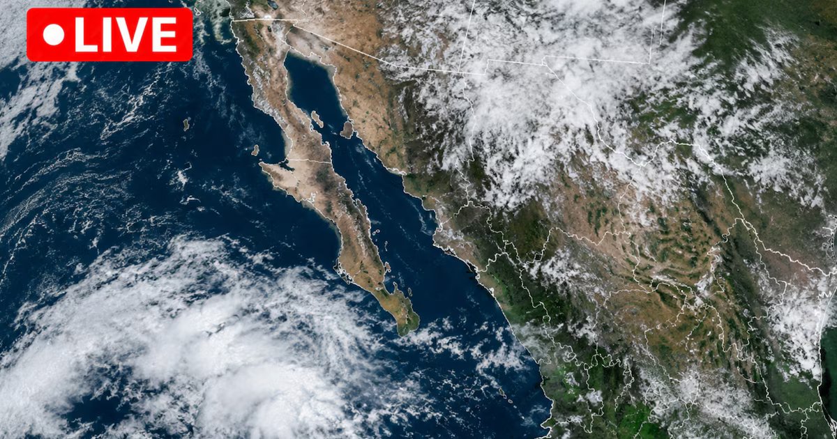 Alerta por frente frío y temporal: lluvias, aguanieve y olas en México