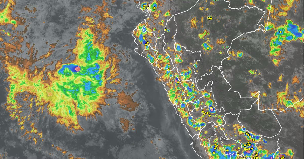 El Senamhi emite alerta roja por lluvias intensas en 11 regiones del Perú del 27 al 29 de octubre
