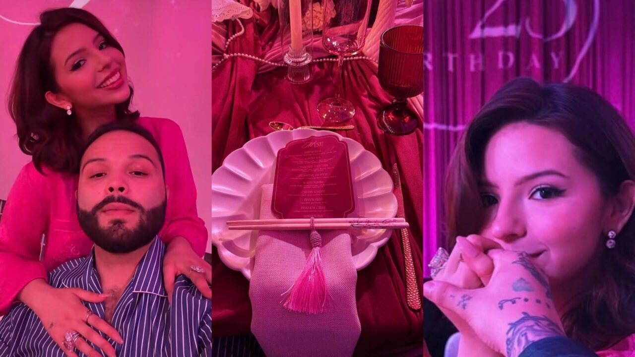 Una celebración privada en un espacio de eventos marcó el aniversario número 23 de Ángela Aguilar, con una jornada centrada en gastronomía premium y detalles de diseño elegantes.