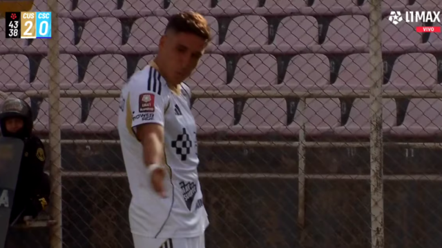 Facundo Callejo anota de cabeza en el encuentro entre Sporting Cristal y Cusco FC por el Torneo Clausura 2026