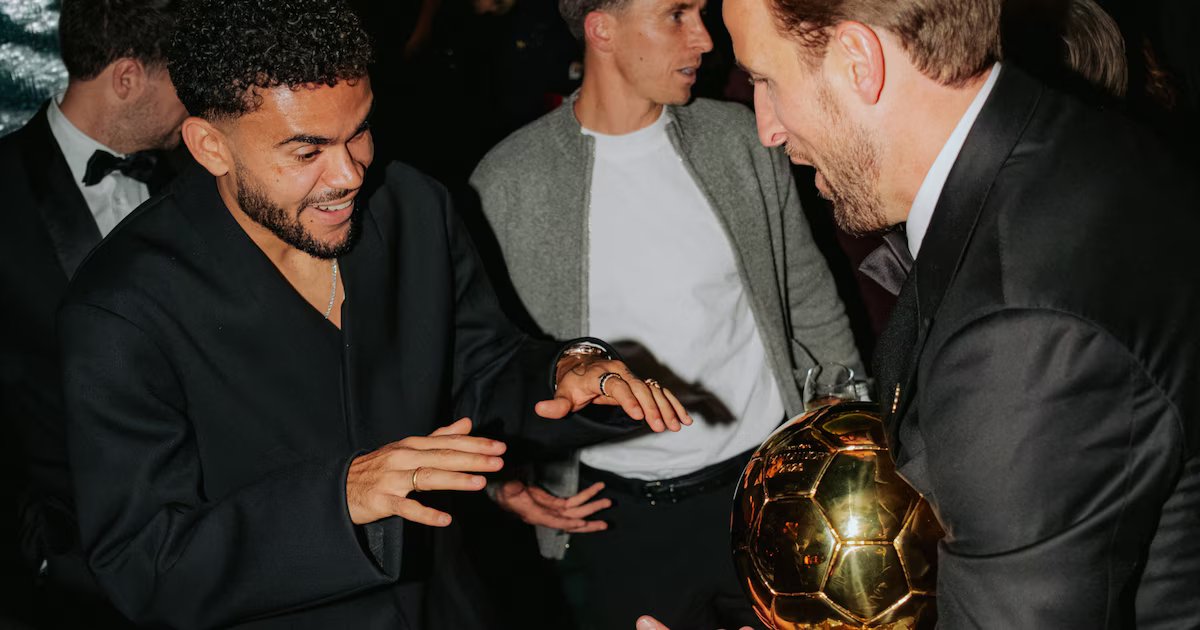 Harry Kane y Luis Díaz celebraron juntos Balón de Oro 2026 en exclusiva club