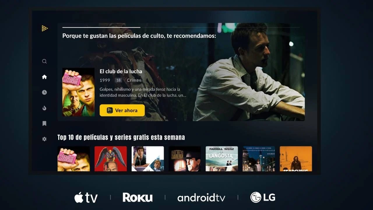 Reciente lanzamiento en España de JustWatch TV, plataforma gratuita de películas