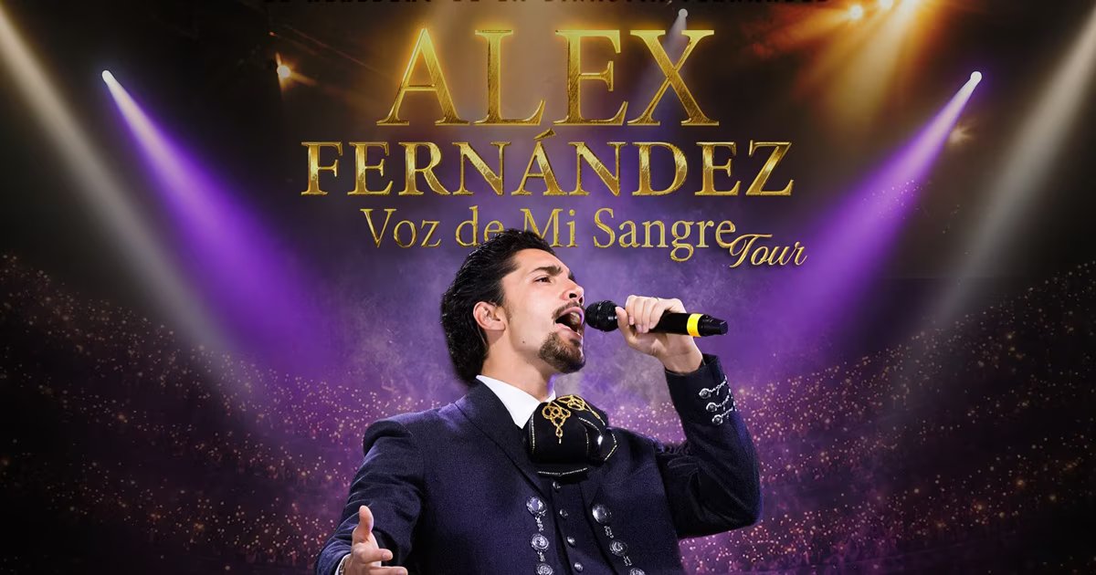 Información completa para asistir a la presentación de Alex Fernández en el Teatro Metropólitan de la Ciudad de México