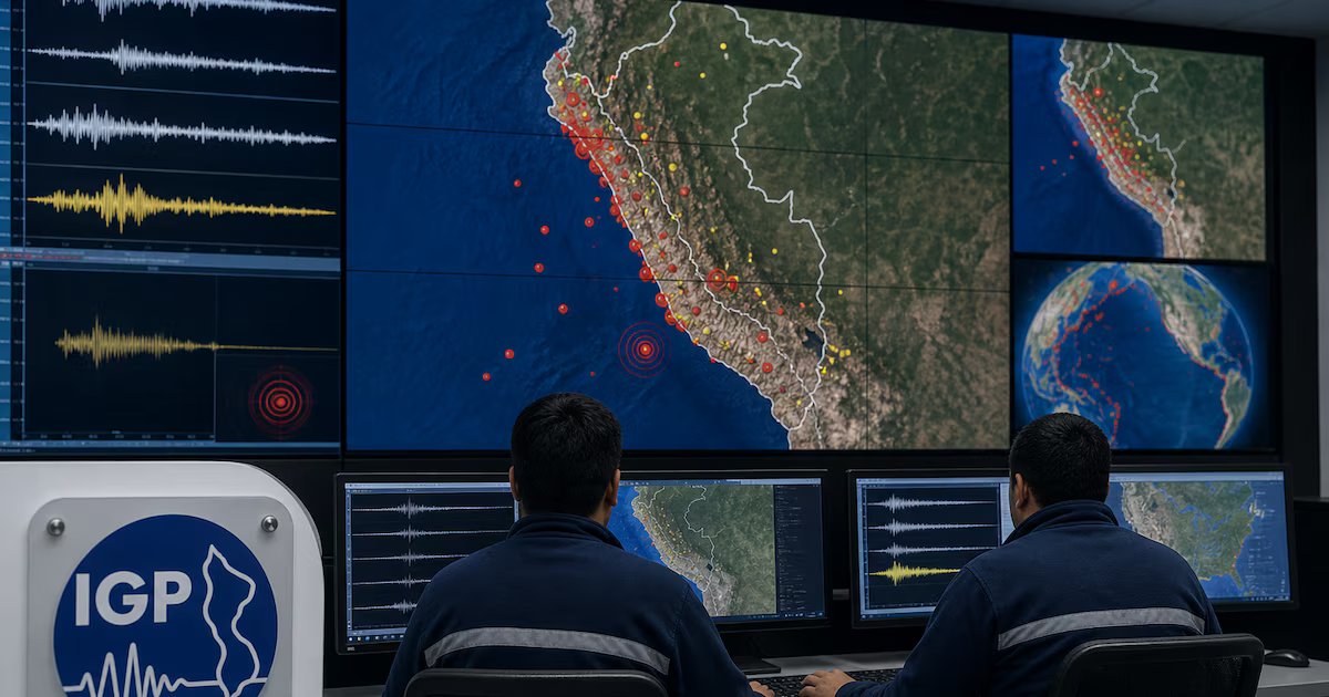 Sismo en Perú: información en vivo sobre epicentro y reporte del IGP del 16 de octubre de 2026