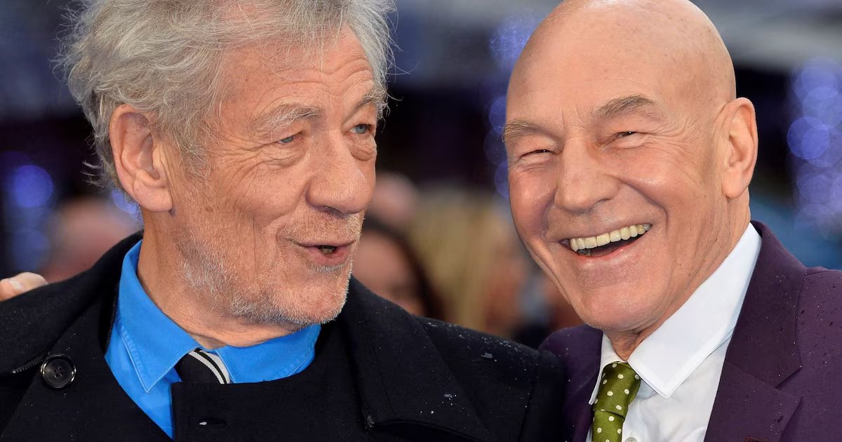 Patrick Stewart y su boda improvisada en un restaurante mexicano oficiada por Ian McKellen