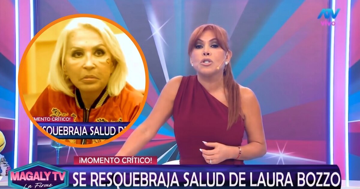 Magaly Medina revela que Laura Bozzo sufre de peritonitis, neumonía y colapso pulmonar