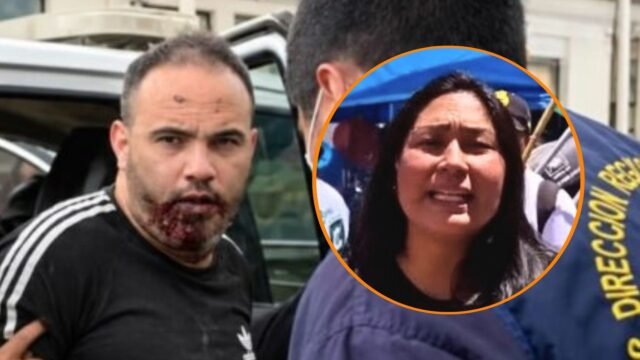 Un investigador de la fiscalía analiza registros de cámaras de seguridad en un hostal de Áncash para identificar a personas vinculadas al caso de asesinato de Susy Aponte.