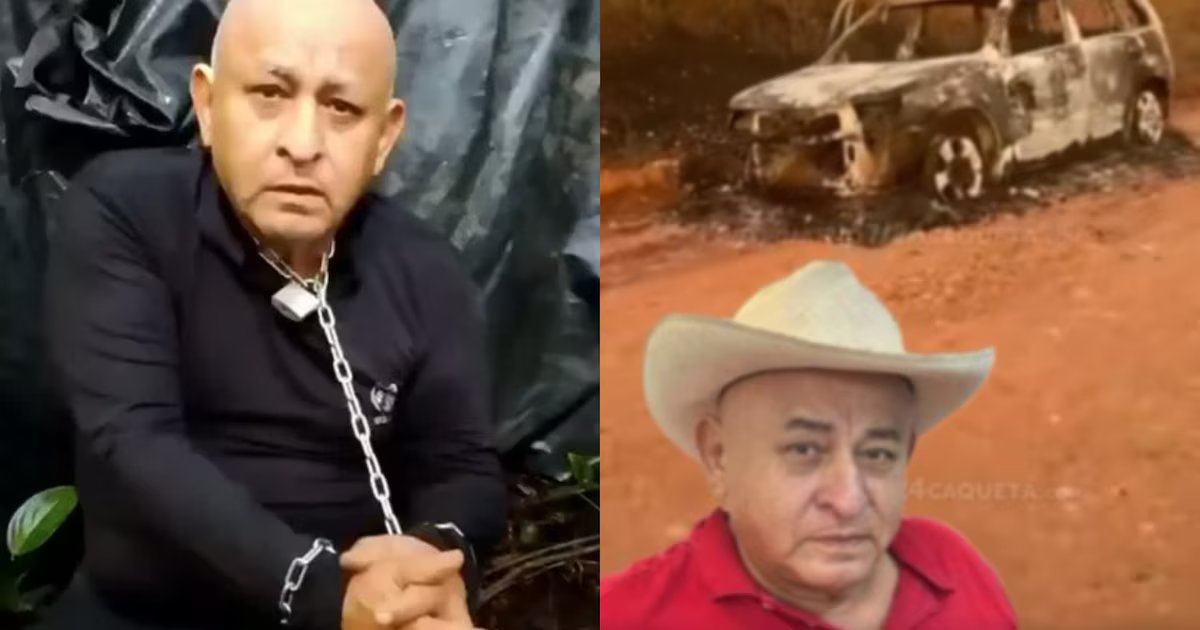 Se presenta evidencia de supervivencia del ganadero secuestrado en Caquetá