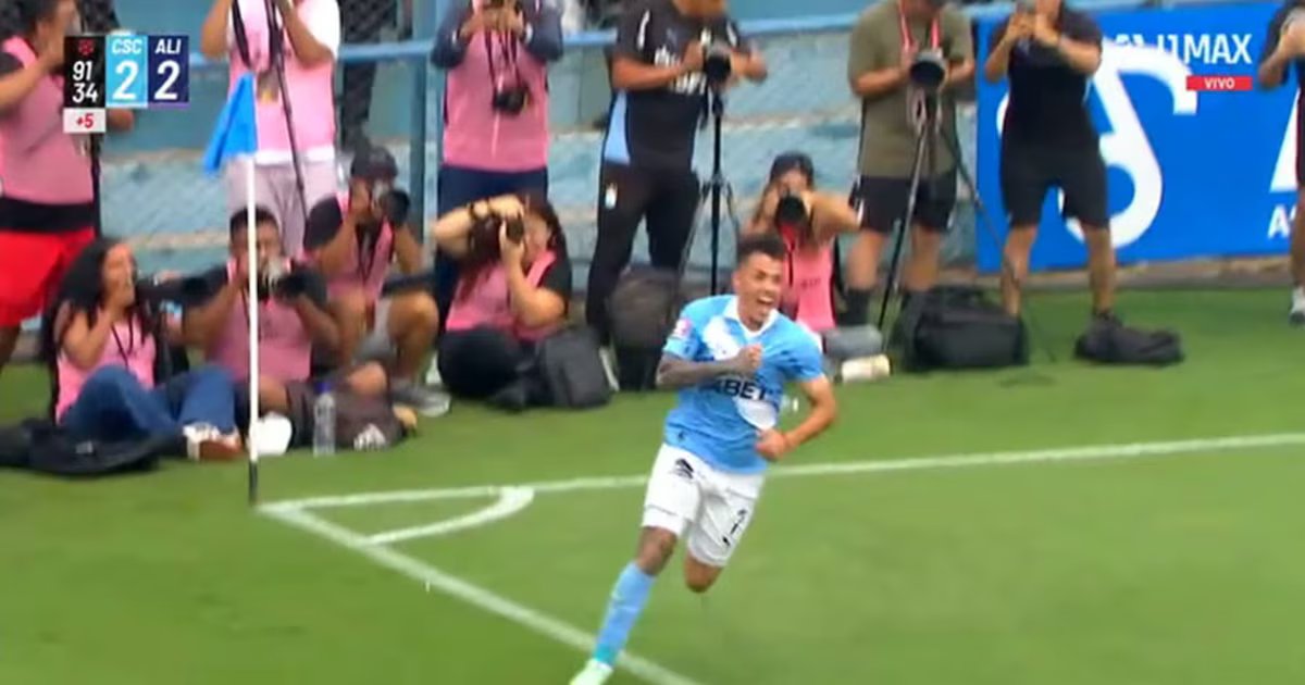 Gol en el último minuto de Santiago Gonzáles da victoria 3-2 a Sporting Cristal frente a Alianza Lima en el Torneo Clausura 2026