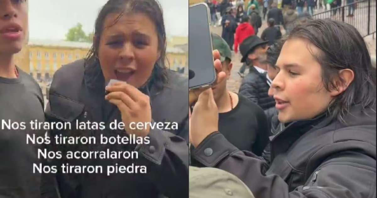 Jorge Barón Jr. reportó agresiones en protestas del 14 octubre Bogotá