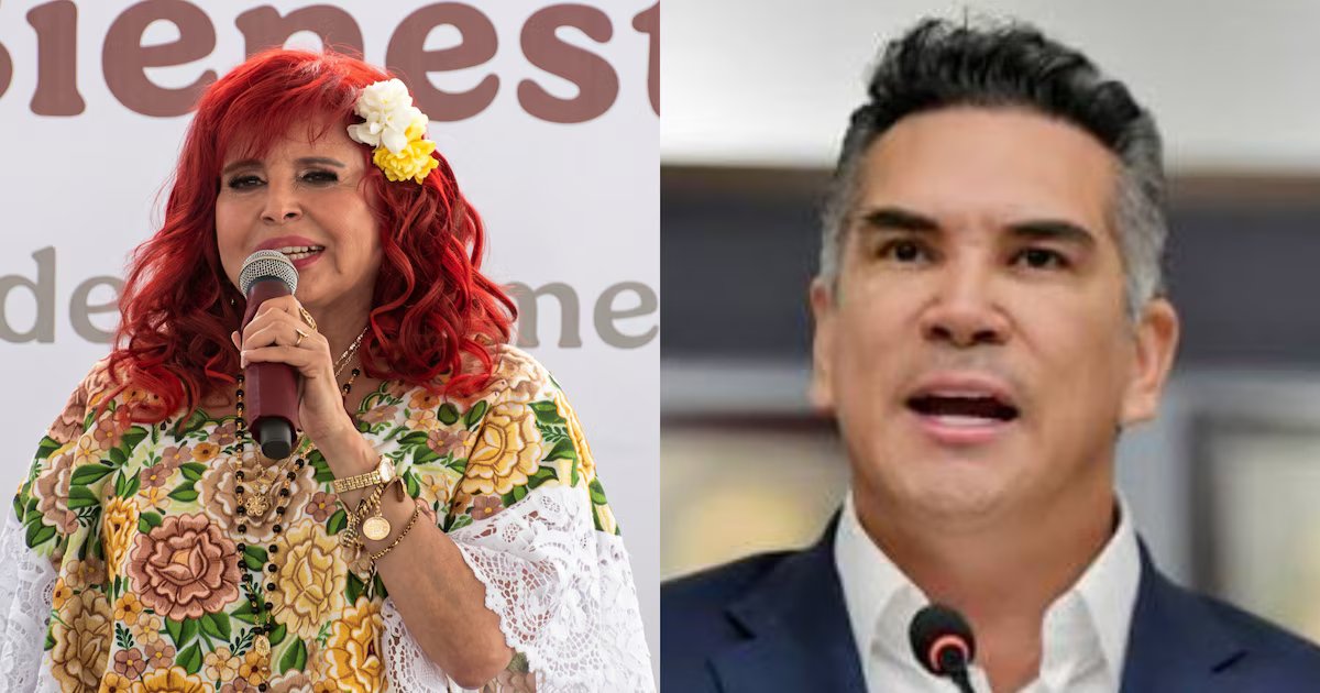 Layda Sansores se compara con Alito Moreno y dedica emotivas palabras a Sheinbaum