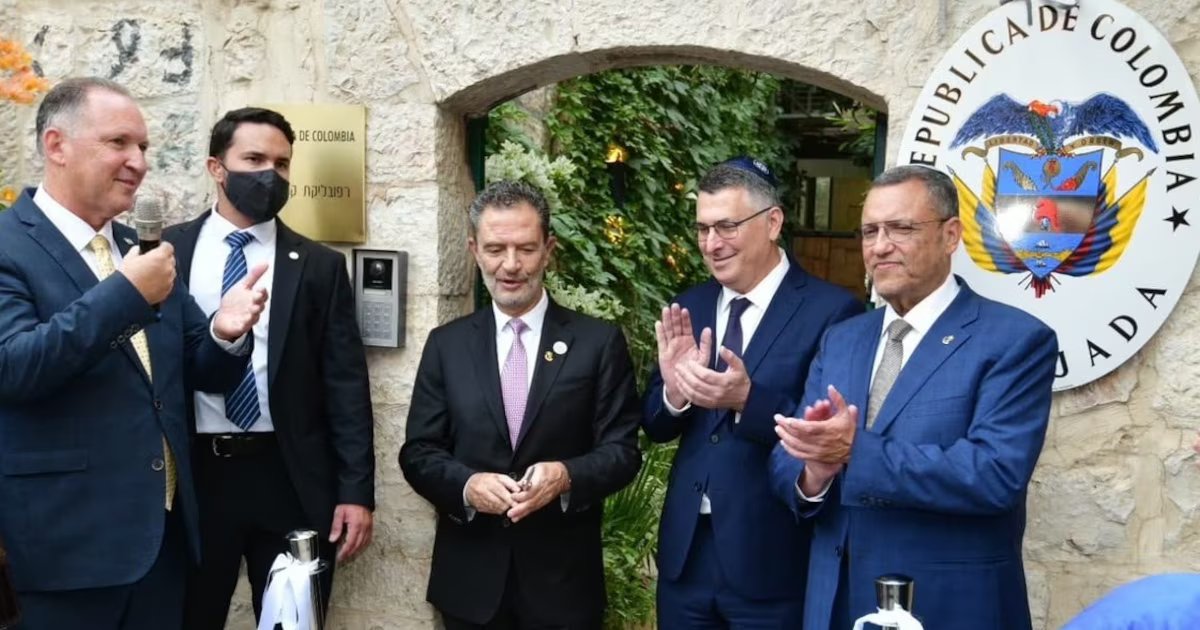 Colombia inaugura embajada en Jerusalén y renueva lazos con Israel