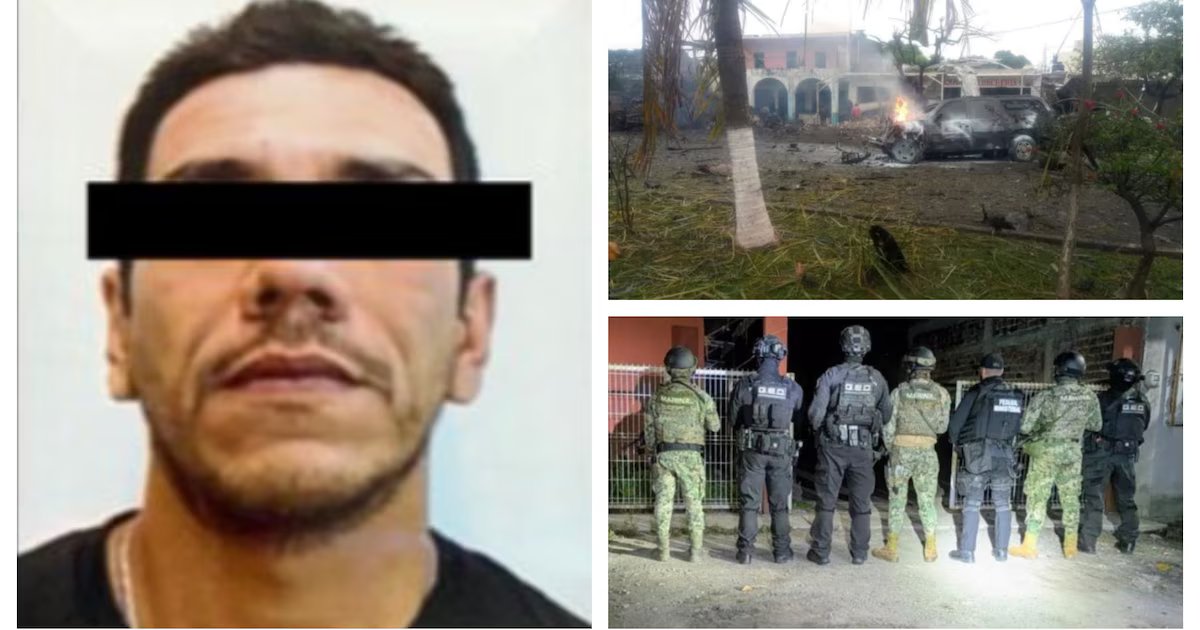 Detienen a “Mando 20”, cabecilla del CJNG vinculado al ataque con coche bomba que dejó seis muertos en Michoacán