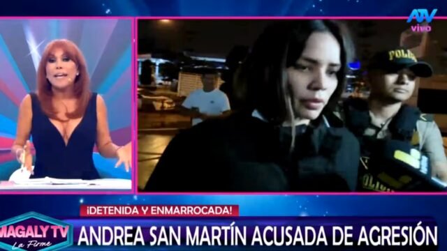 Juan Víctor abandona la comisaría mientras Andrea San Martín continúa detenida por presunta agresión a su hija