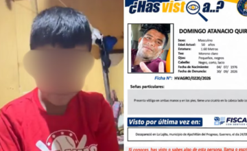 Captura de pantalla del video difundido en redes sociales por el hijo de Domingo Atanacio Quirino.