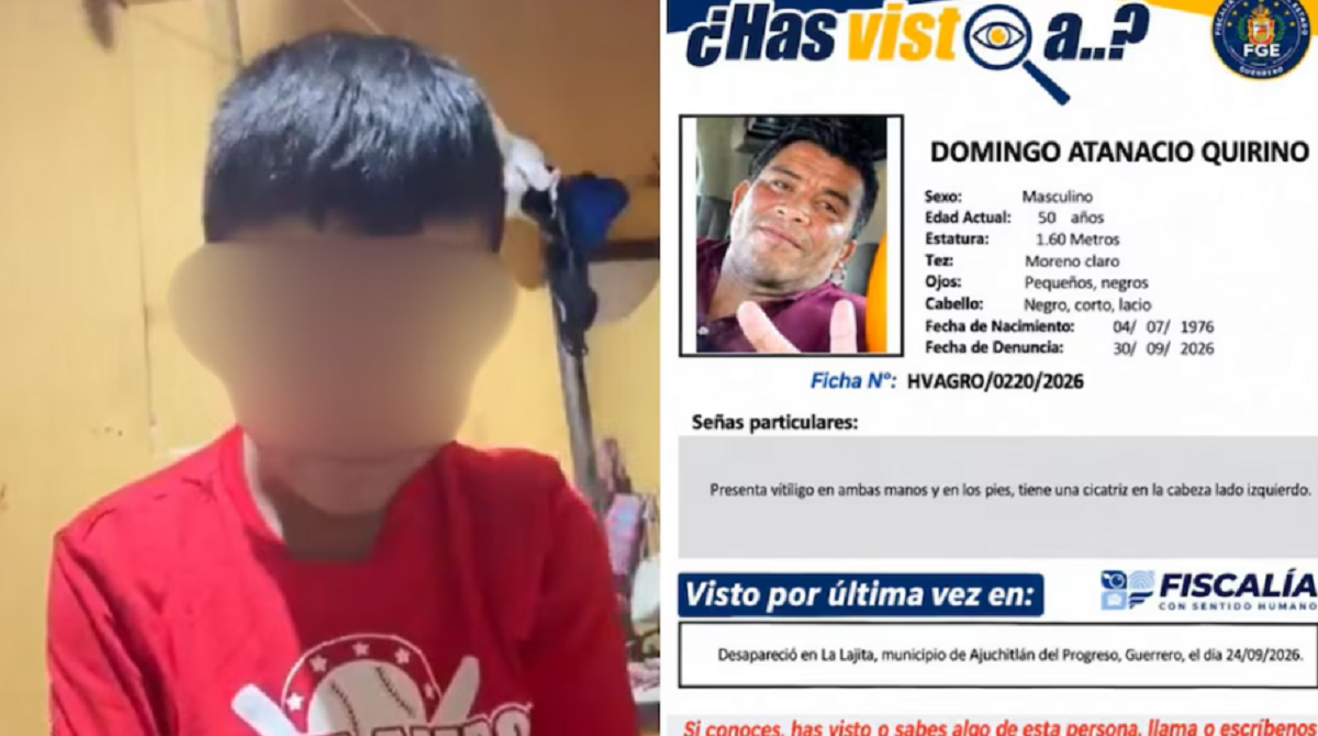 Captura de pantalla del video difundido en redes sociales por el hijo de Domingo Atanacio Quirino.