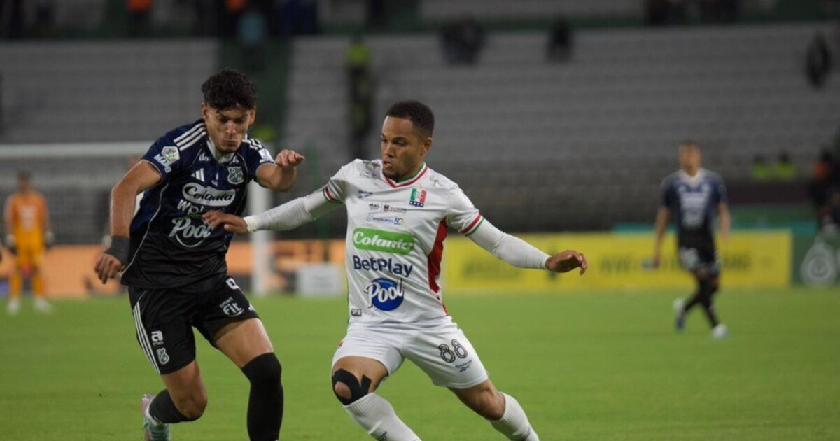 Partido entre Medellín y Once Caldas en Liga BetPlay