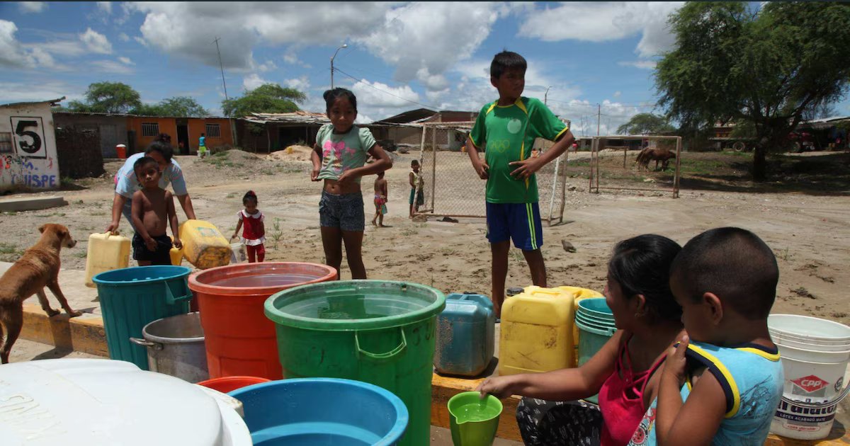 El fenómeno El Niño amenaza el acceso al agua potable para siete millones de personas en Perú
