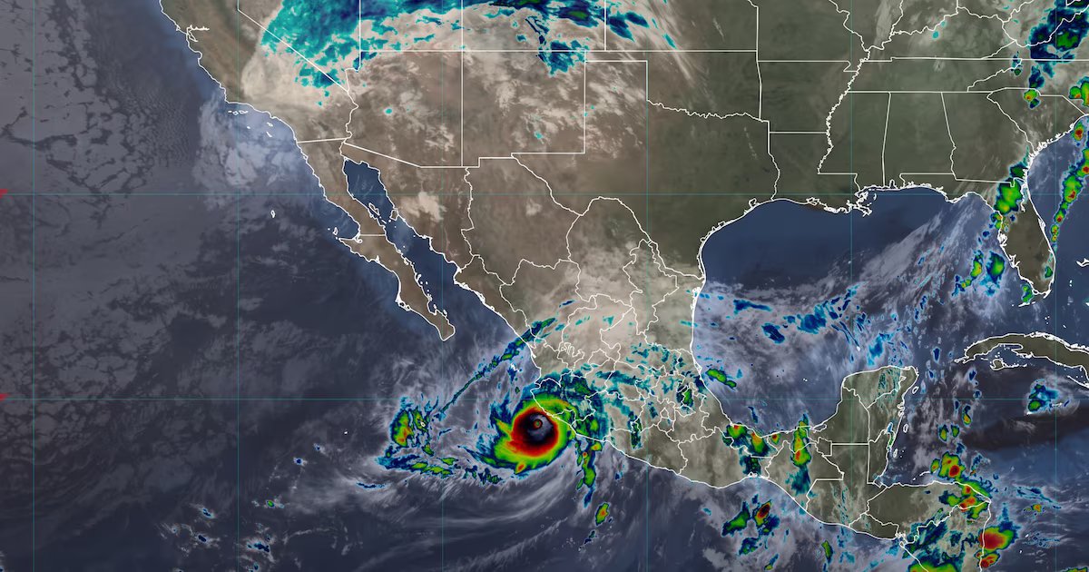 Simón como huracán categoría 4 y el ciclón Rachel causarán lluvias en varios estados hoy domingo 11 de octubre