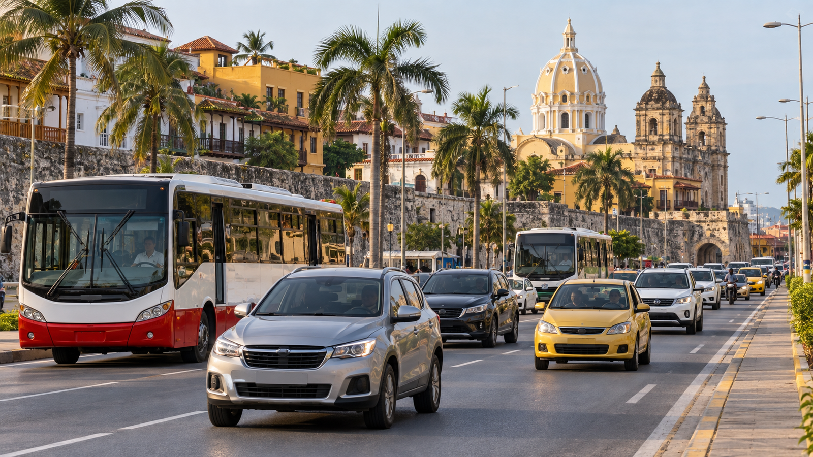 La restricción vehicular en Cartagena aplica en turnos diferenciados para particulares y motos.