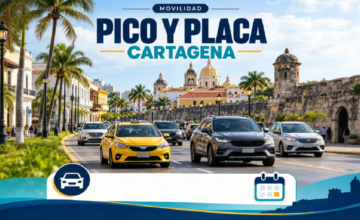 La restricción vehicular en Cartagena aplica en turnos diferenciados para particulares y motos.