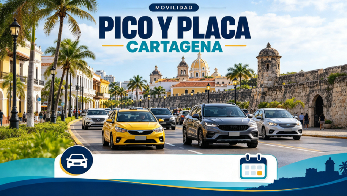 La restricción vehicular en Cartagena aplica en turnos diferenciados para particulares y motos.