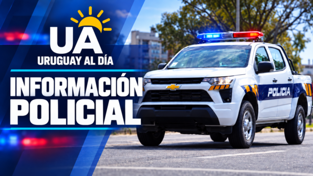 Efectivos policiales durante un allanamiento e incautación de drogas.