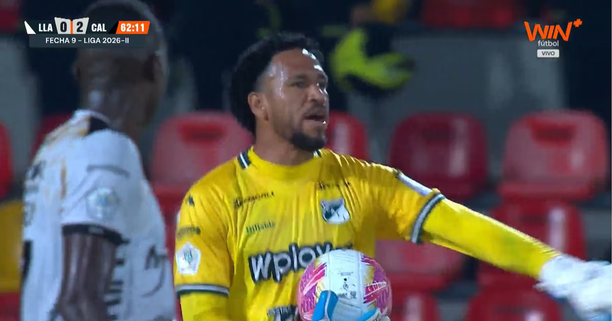 Pedro Gallese actúa como asistente con pase largo clave en la goleada del Deportivo Cali en Colombia