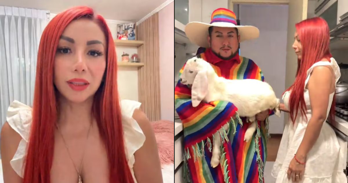 Deysi Araujo informa sobre su decisión de devolver a su cabra Rubí Rosaura