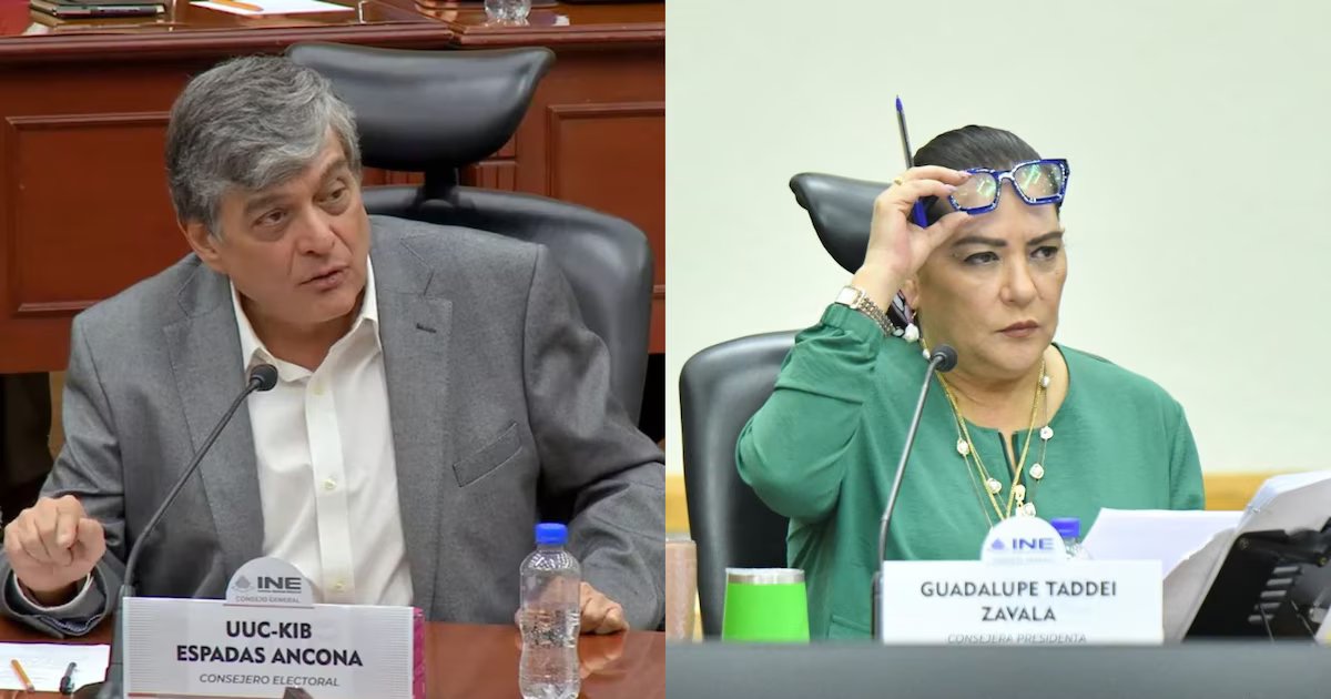 Uuc-kib Espadas tras crisis en el INE por Taddei: quien cede ante la tentación del dinero no renuncia por presiones institucionales