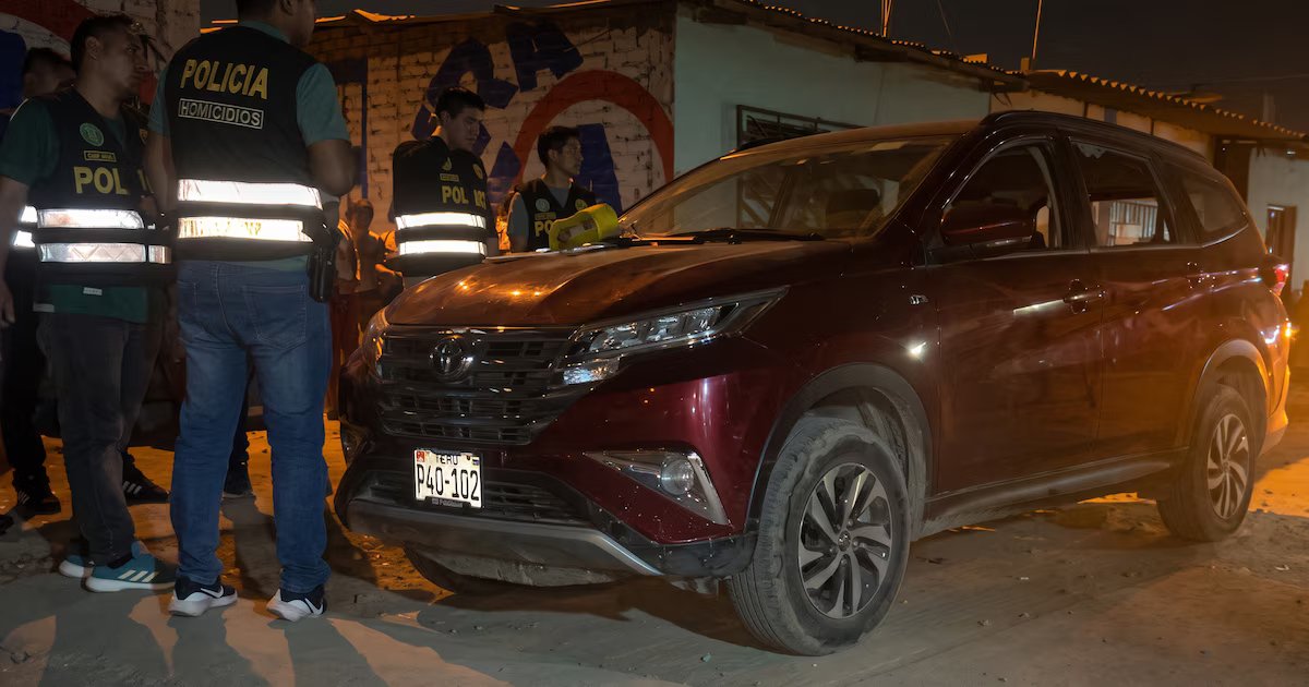 Asesinan a padre e hijos en Piura en intensos incidentes con más de 15 disparos dentro de su camioneta