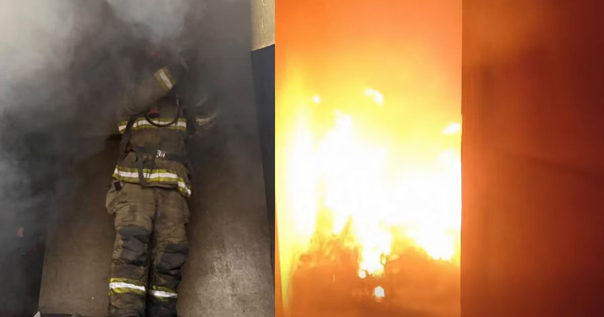 Bomberos atienden emergencia por incendio en el jirón Andahuaylas, Cercado de Lima