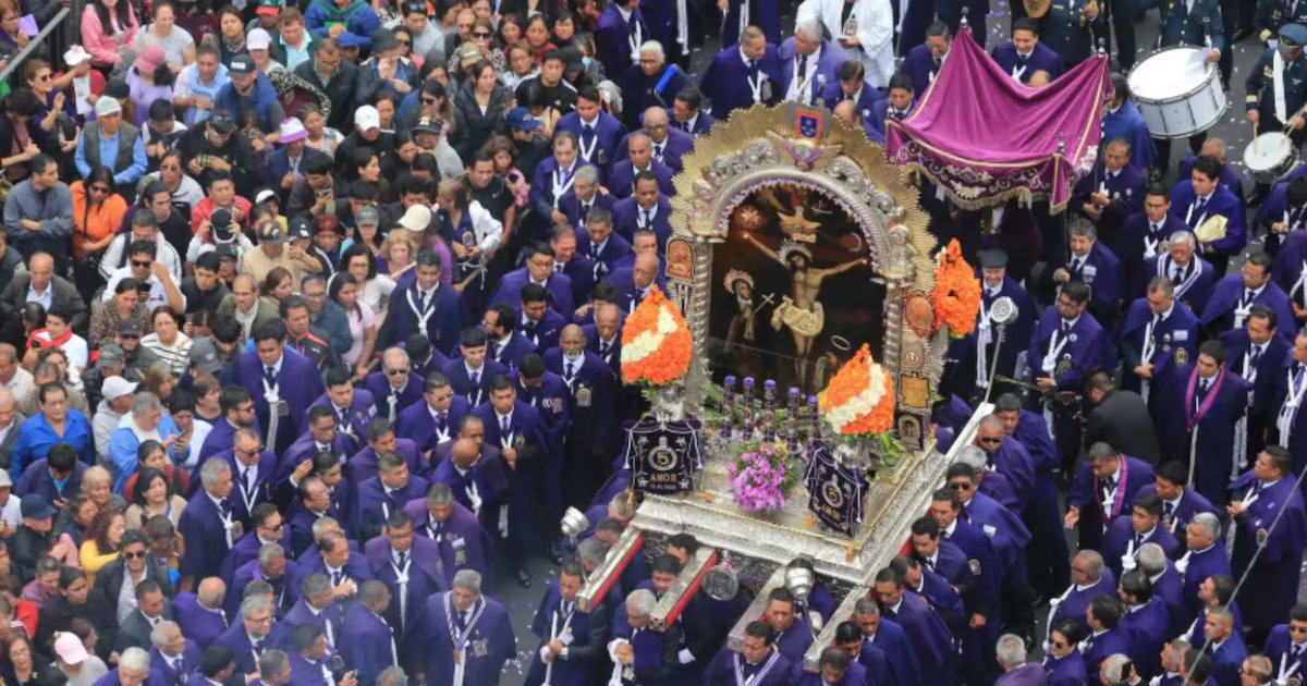 Transmisión en vivo del Señor de los Milagros: recorrido, calles y desviaciones del 28 de octubre