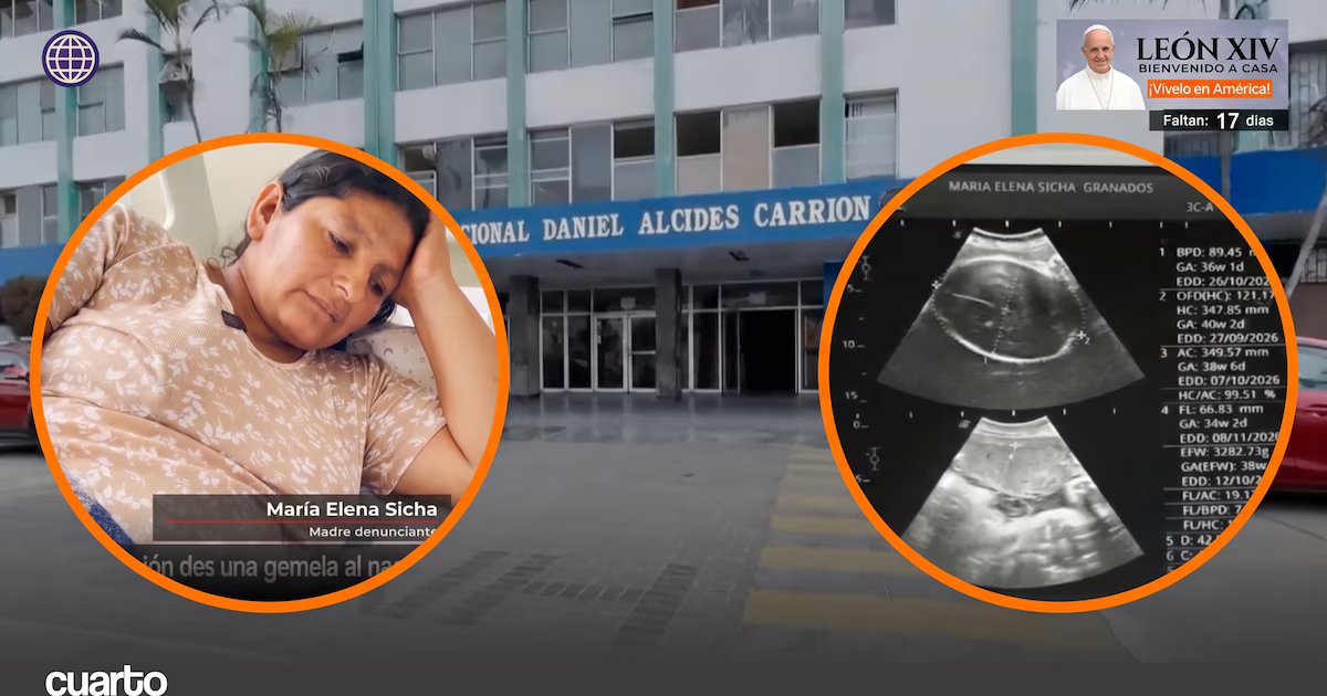 Madre denuncia haber visto a sus gemelas tras dar a luz en hospital del Callao y solicita reunirse con ellas