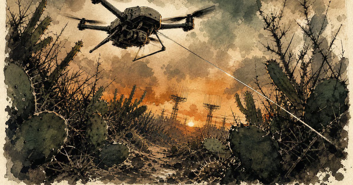 Drones de fibra óptica utilizados en la guerra Ucrania-Rusia ahora llegan a cárteles mexicanos