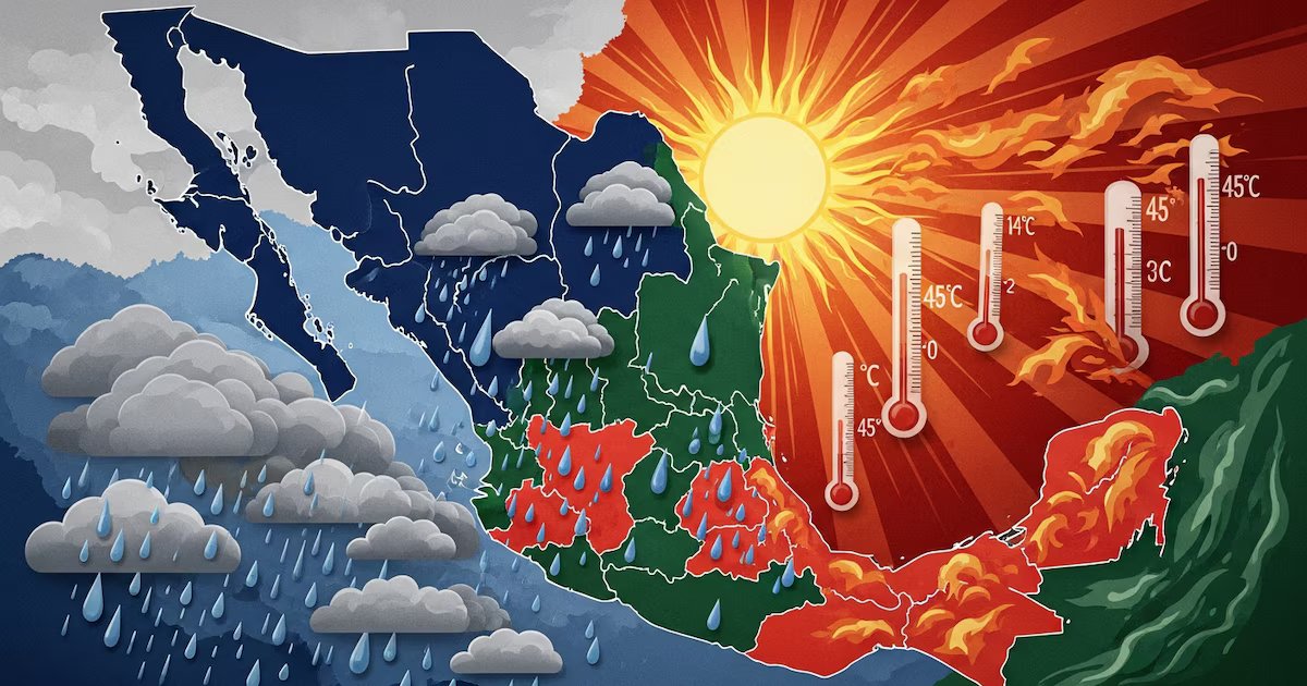 Seguimiento en vivo del pronóstico del clima en la Ciudad de México y en todo México este martes 27 de octubre