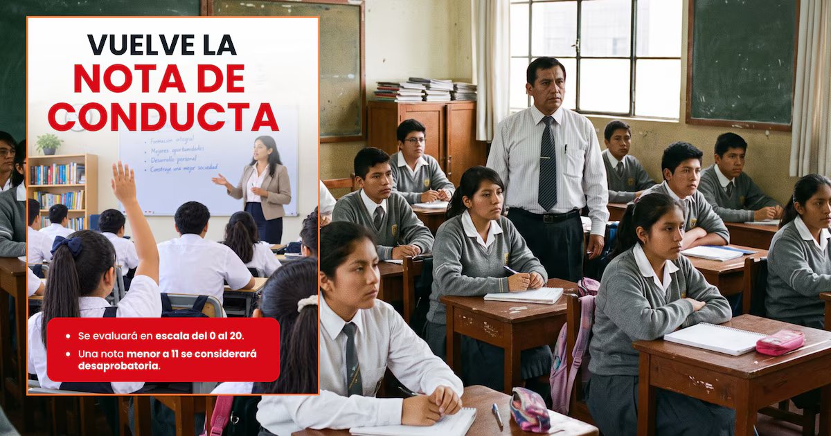 Calificación escolar: sistema de evaluación de 0 a 20 y nota que indica aprobación