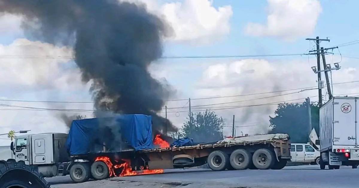 Capturan en Matamoros a objetivo prioritario, lo que provoca narcobloqueos en Tamaulipas
