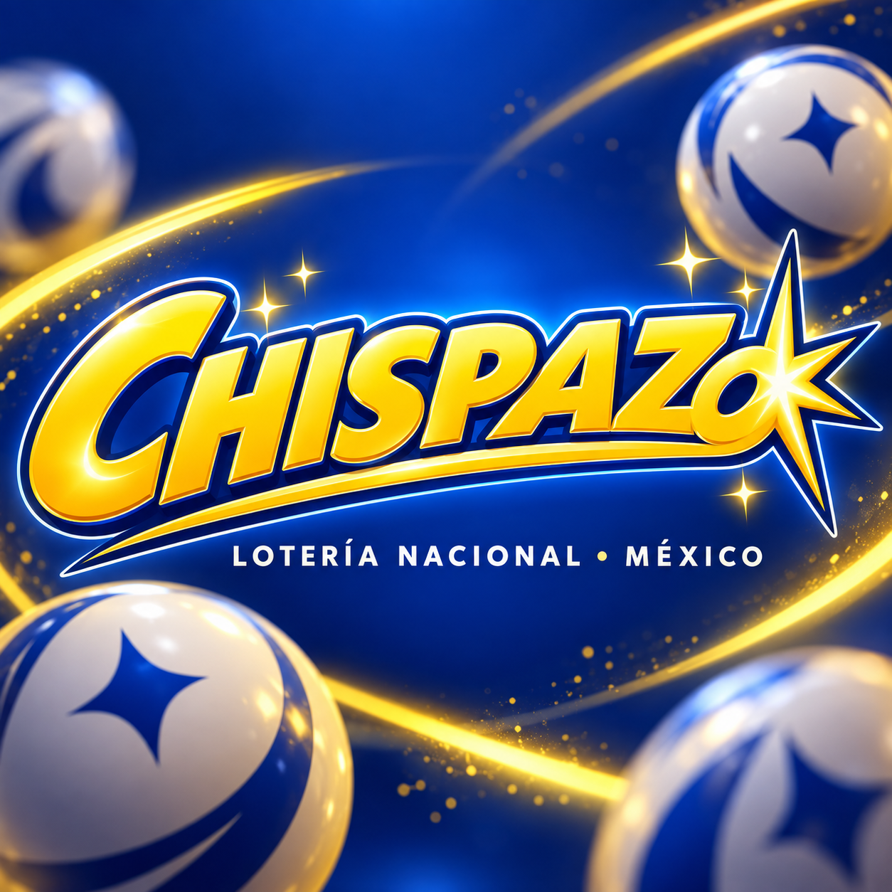 Boleto impreso oficial de la lotería Chispazo en México.