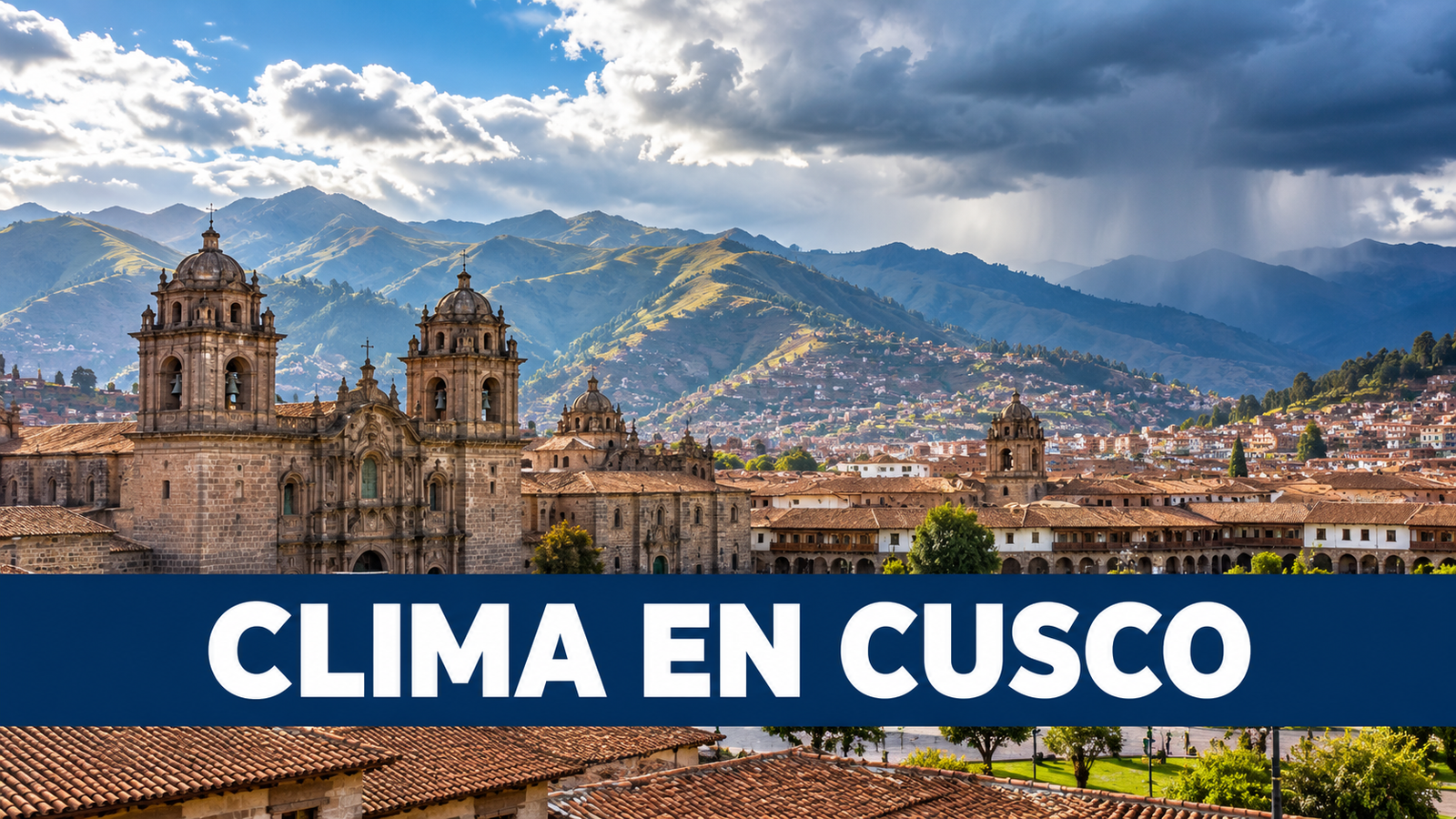 Cusco espera lluvias y alta radiación UV el 28 de octubre, con temperaturas entre 18,7 °C y 6 °C.