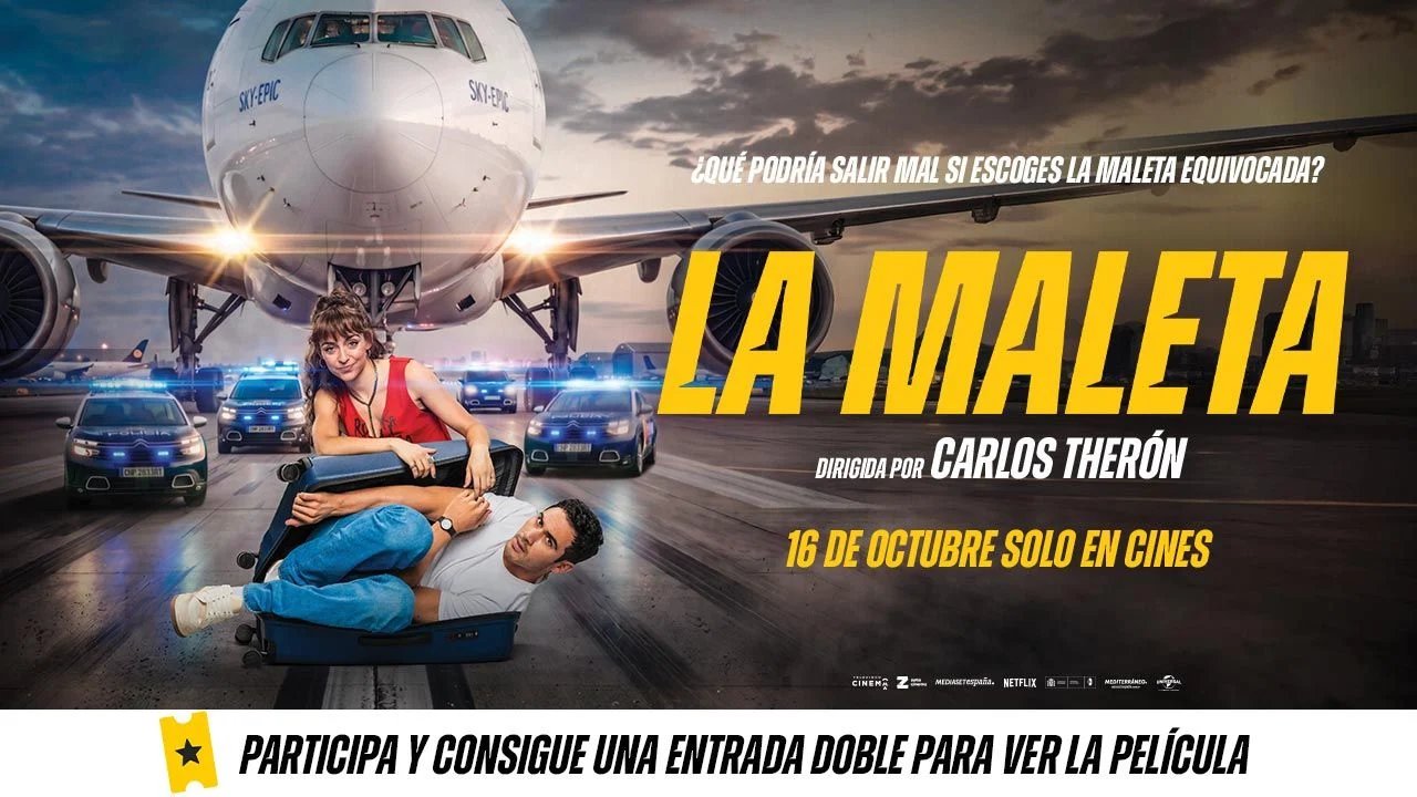 Gana boletos para disfrutar ‘La maleta’, comedia dirigida por Therón