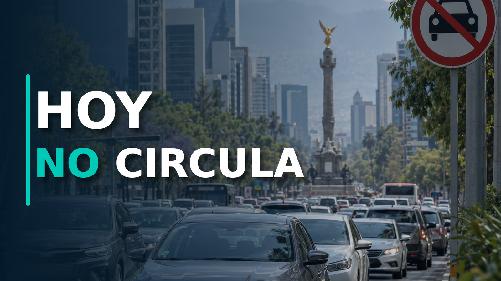 Restricciones del programa Hoy No Circula para este jueves en el Valle de México y Toluca